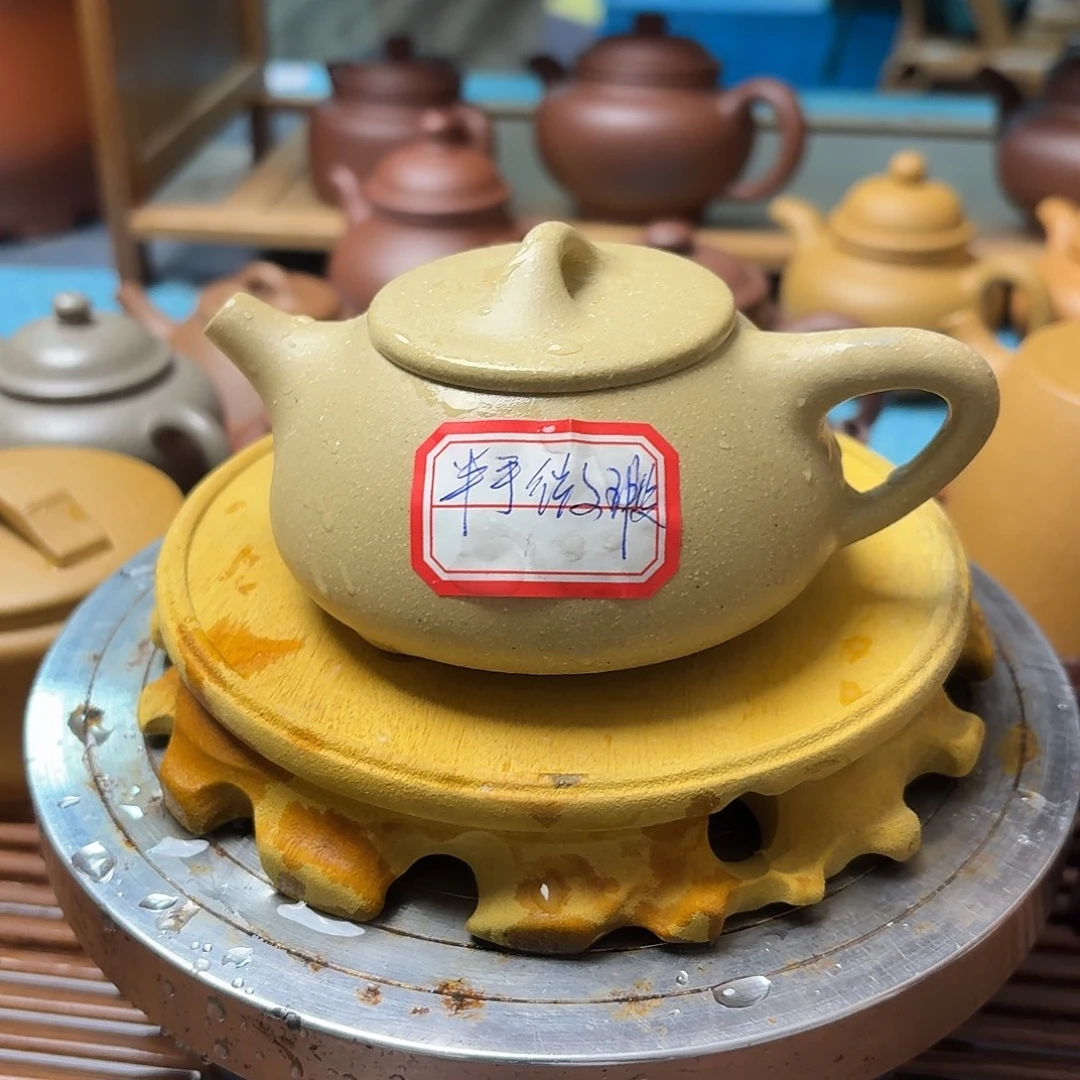 茶壶紫砂半手工制作