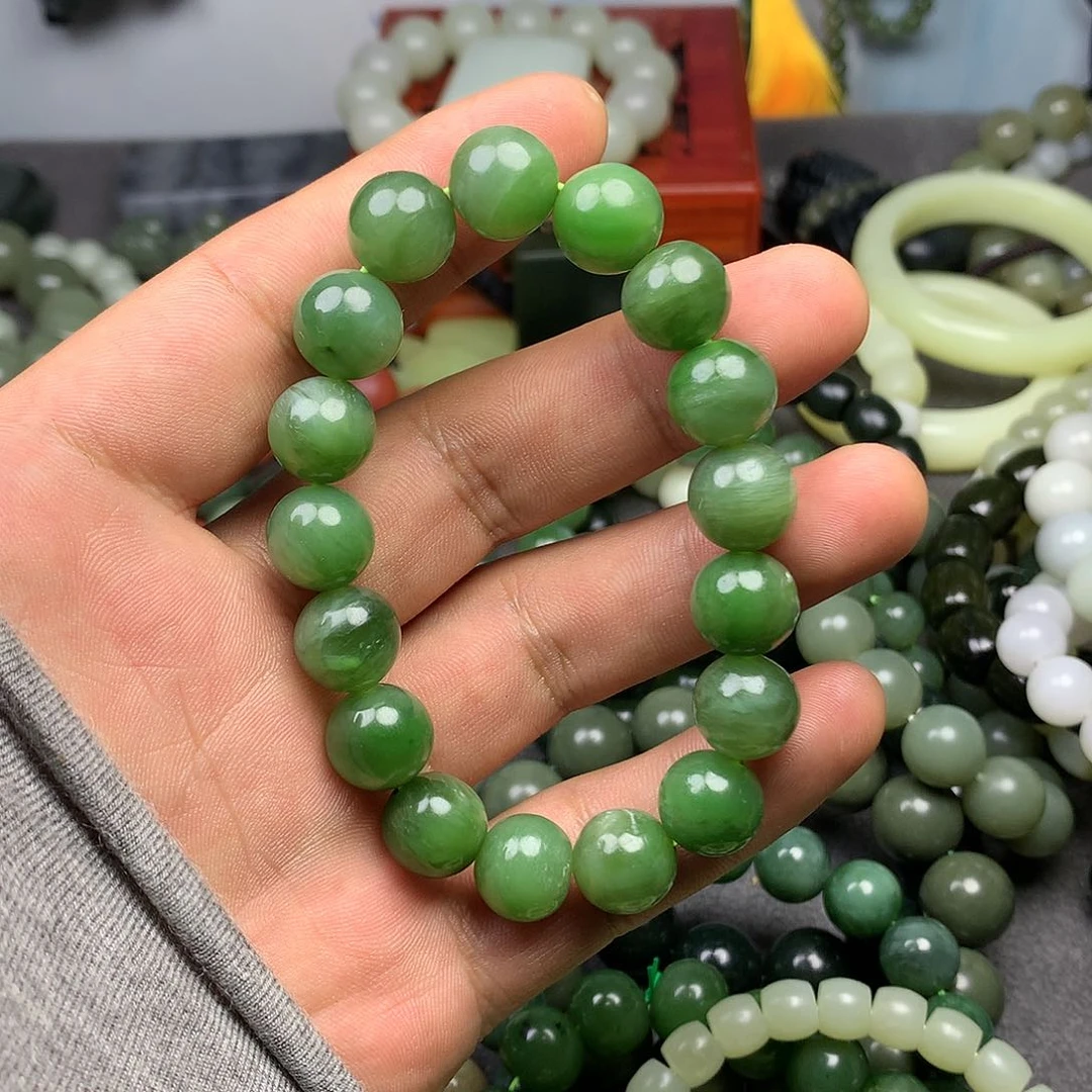 和田玉手链未镶嵌