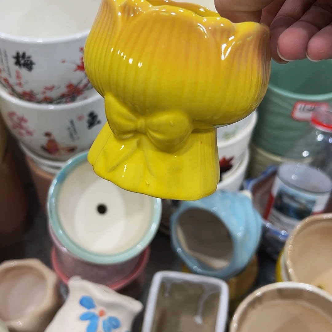 绿植多肉陶瓷花盆