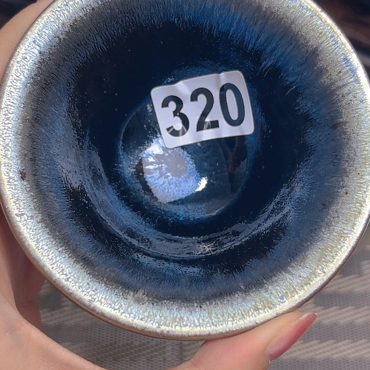 茶盏沐雨茶器柴烧主人杯
