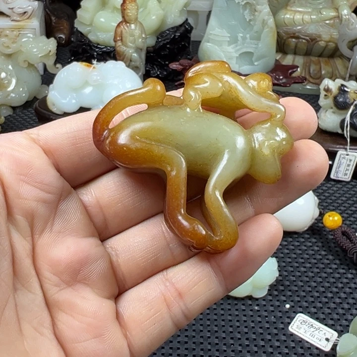 和田玉未镶嵌挂件1****6