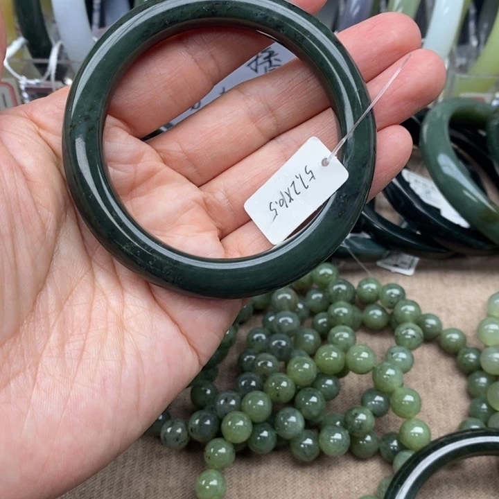 和田玉手镯未镶嵌用****0