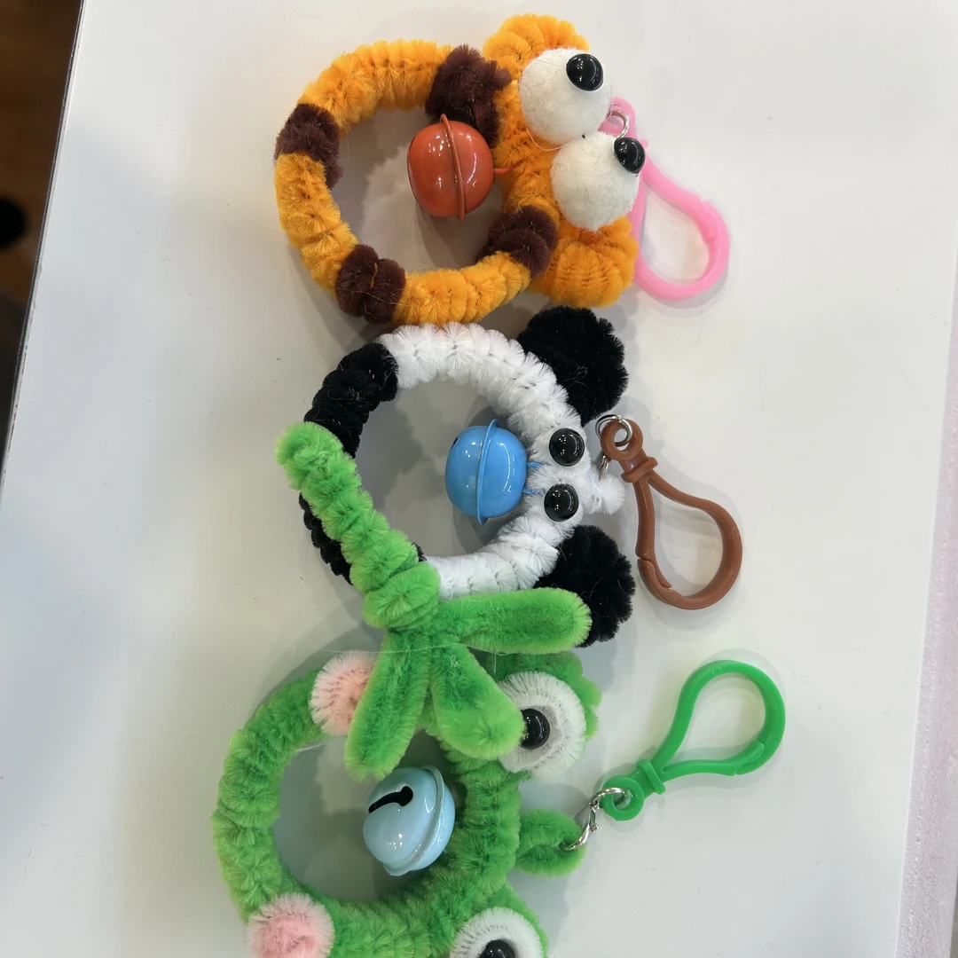 可爱的动物铃铛小挂件