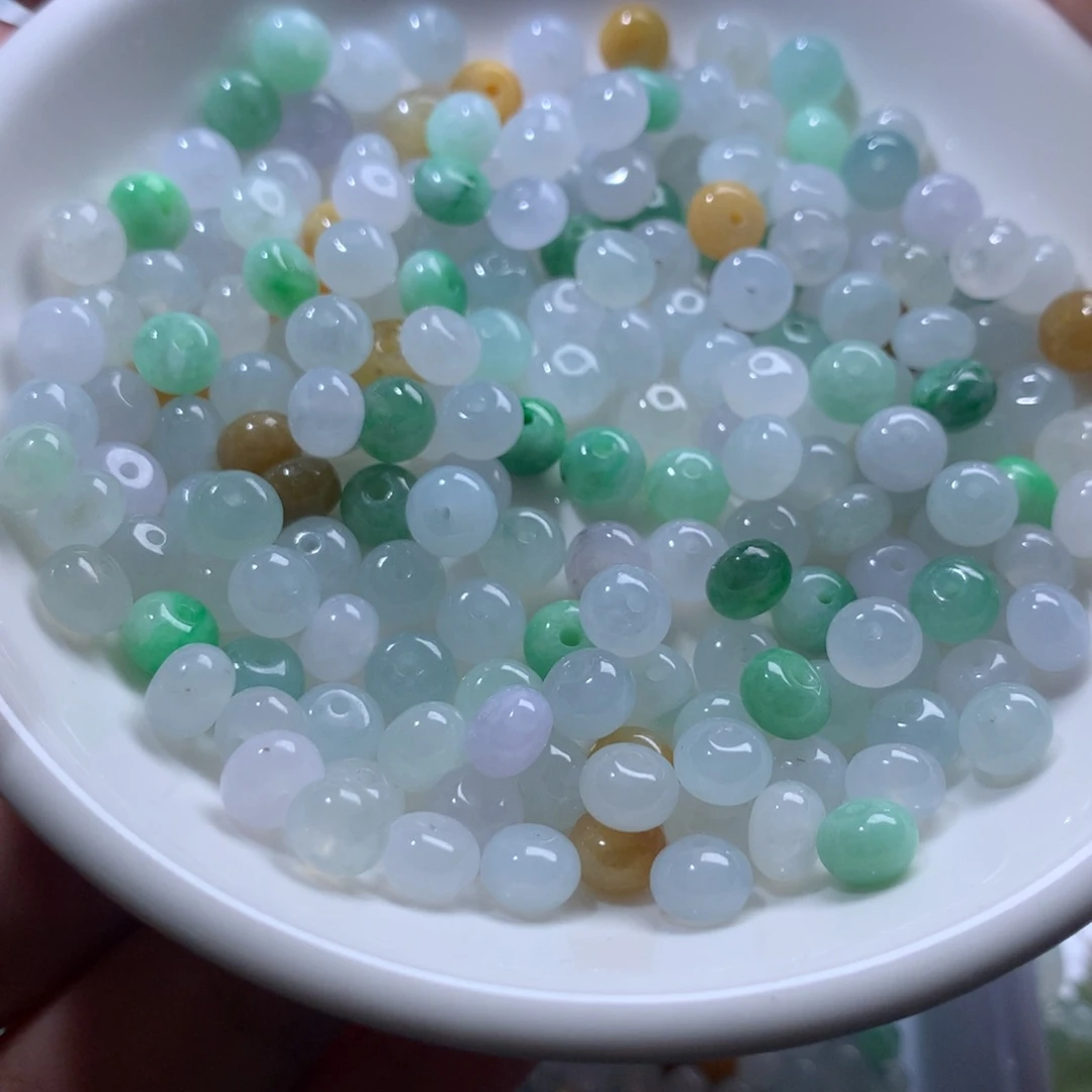 散珠翡翠多样性发货10颗卡6.5尺寸