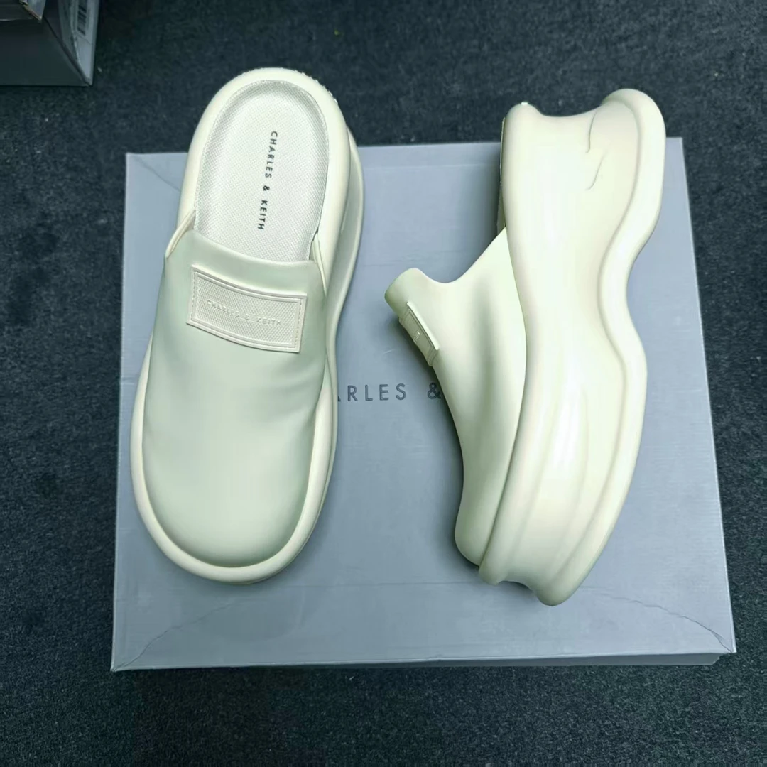 春夏新款半包休闲厚底拖鞋38码GP124