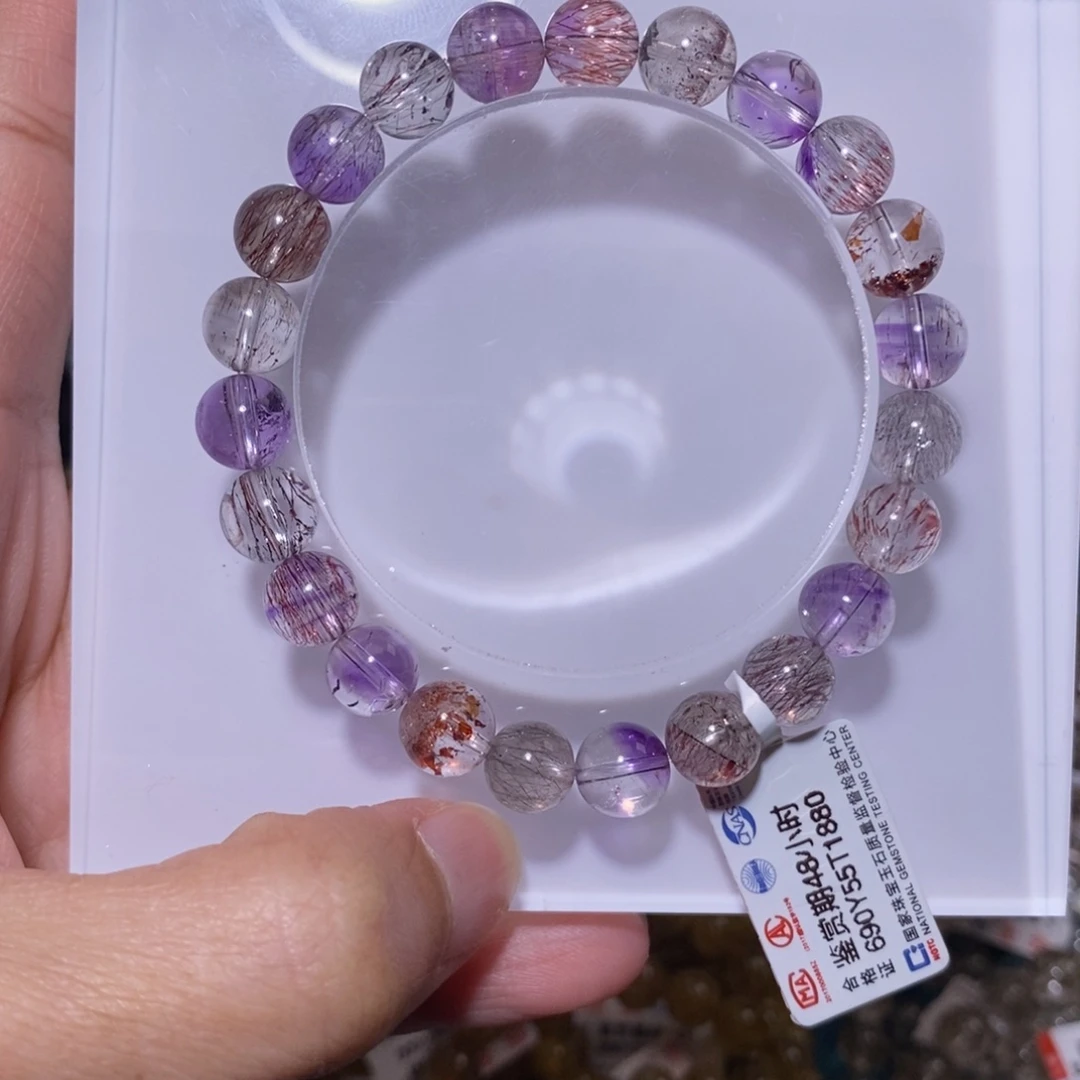 【闪购商品】水晶手串未镶嵌超七8m