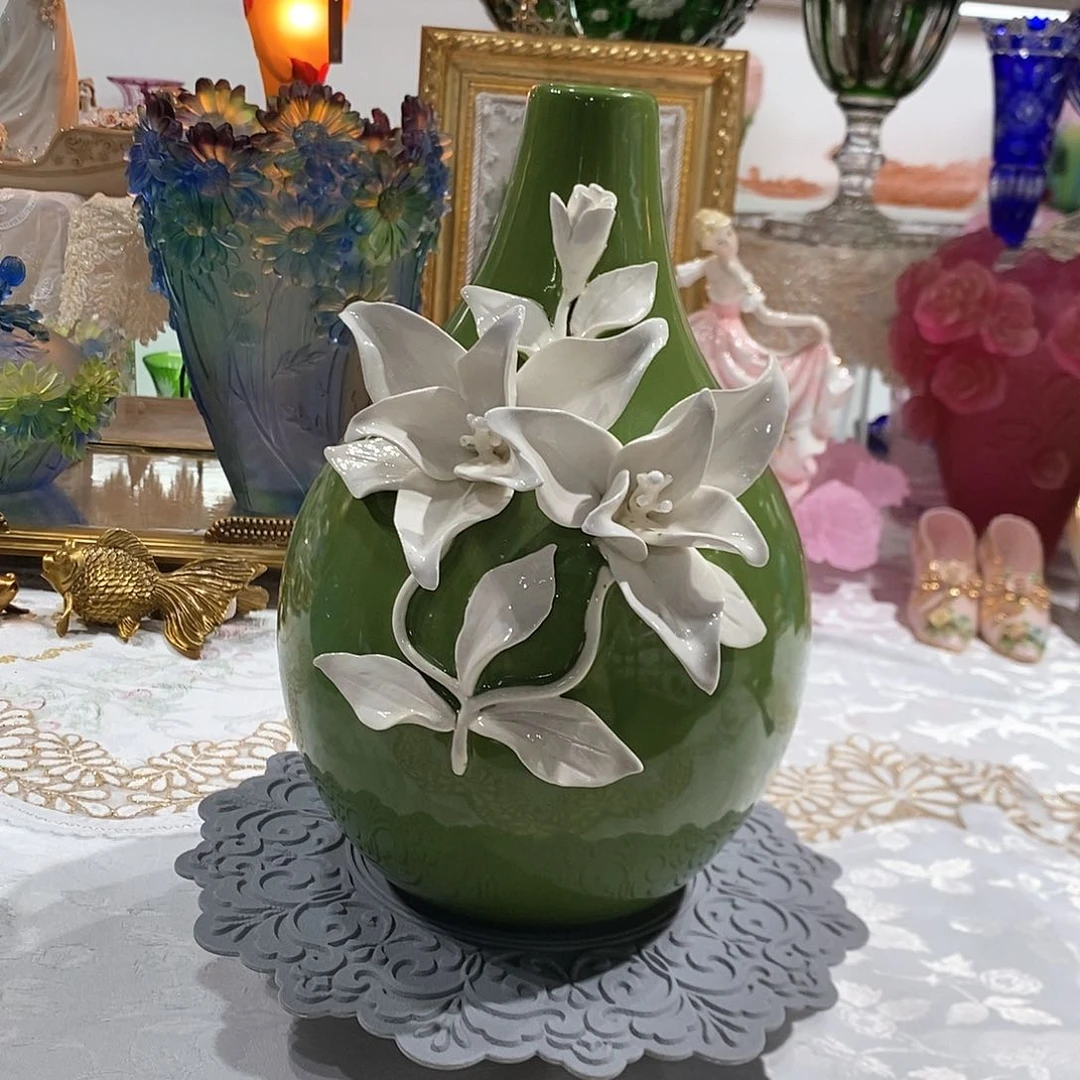 摆件福利出口高温瓷花瓶