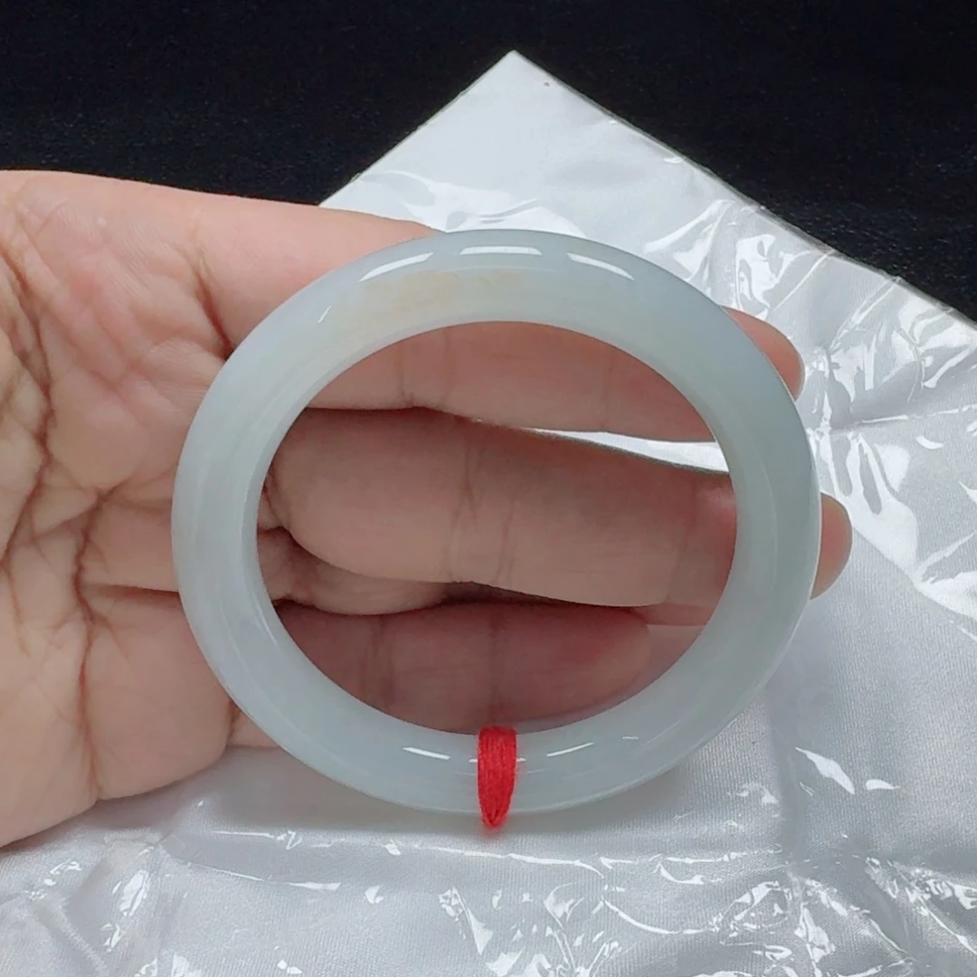 翡翠未镶嵌手镯5455