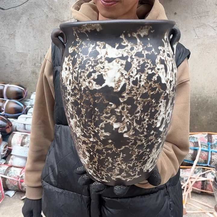 红陶侘寂风口径20高度29