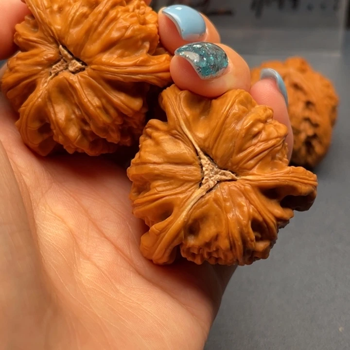 瑜***泰文玩核桃吊坠白狮子