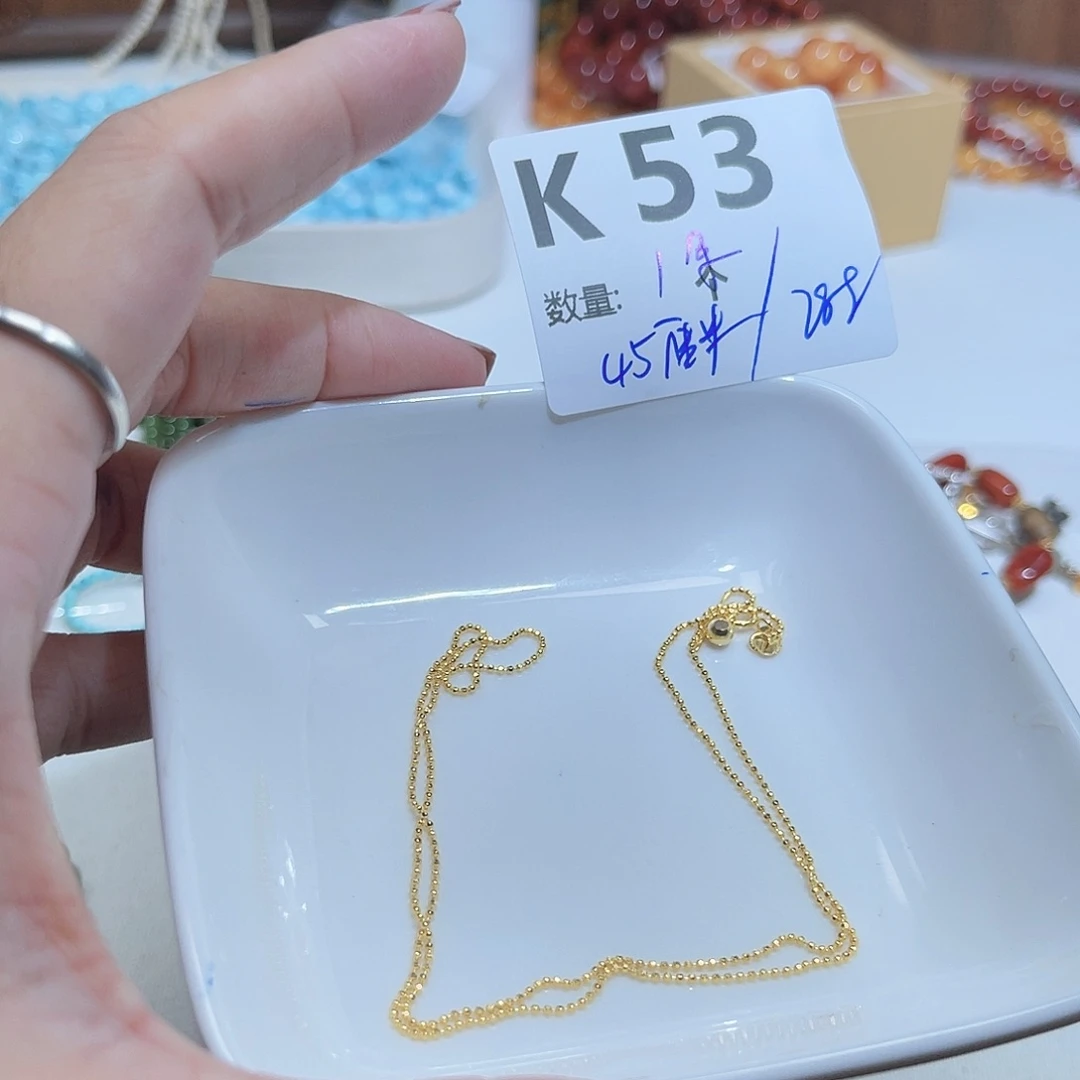 未镶嵌珠宝半成品水晶K53。