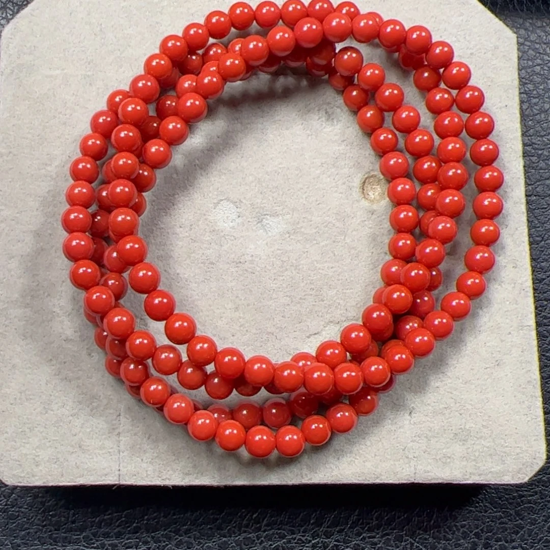 ****南红玛瑙未镶嵌4+多圈