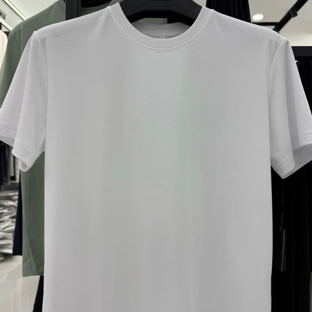 哥艺高端新疆长绒液氨棉短袖T恤GY2122