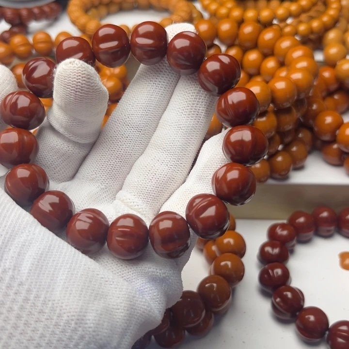 白***黑猴头核桃吊坠聚宝盆大三花鲨鱼毕业级