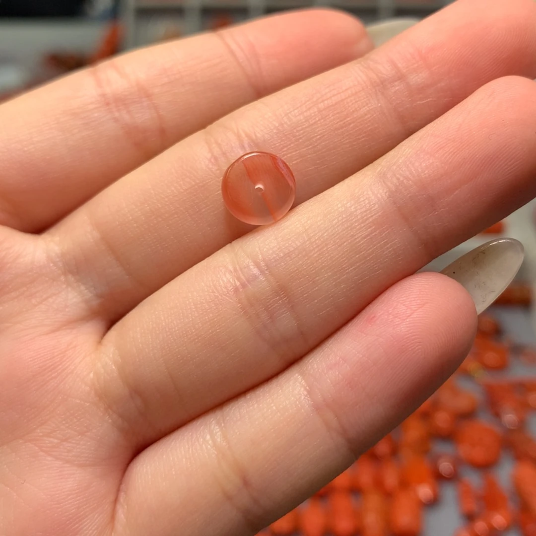 【闪购商品】南红玛瑙配饰未镶嵌张*型