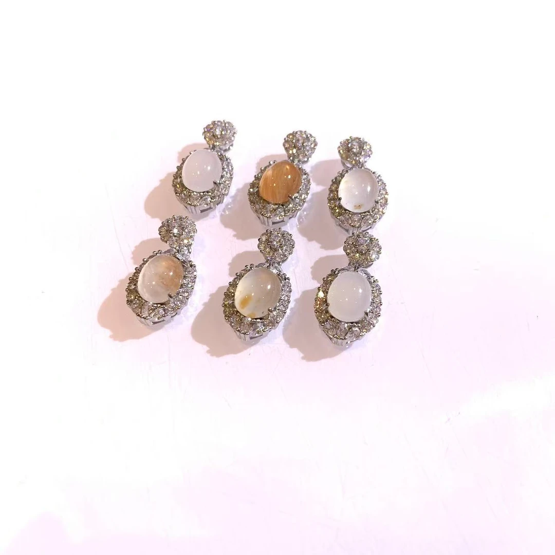 【逍遥】非洲翠蛋面吊坠*LLSG/05/多样性发/1件