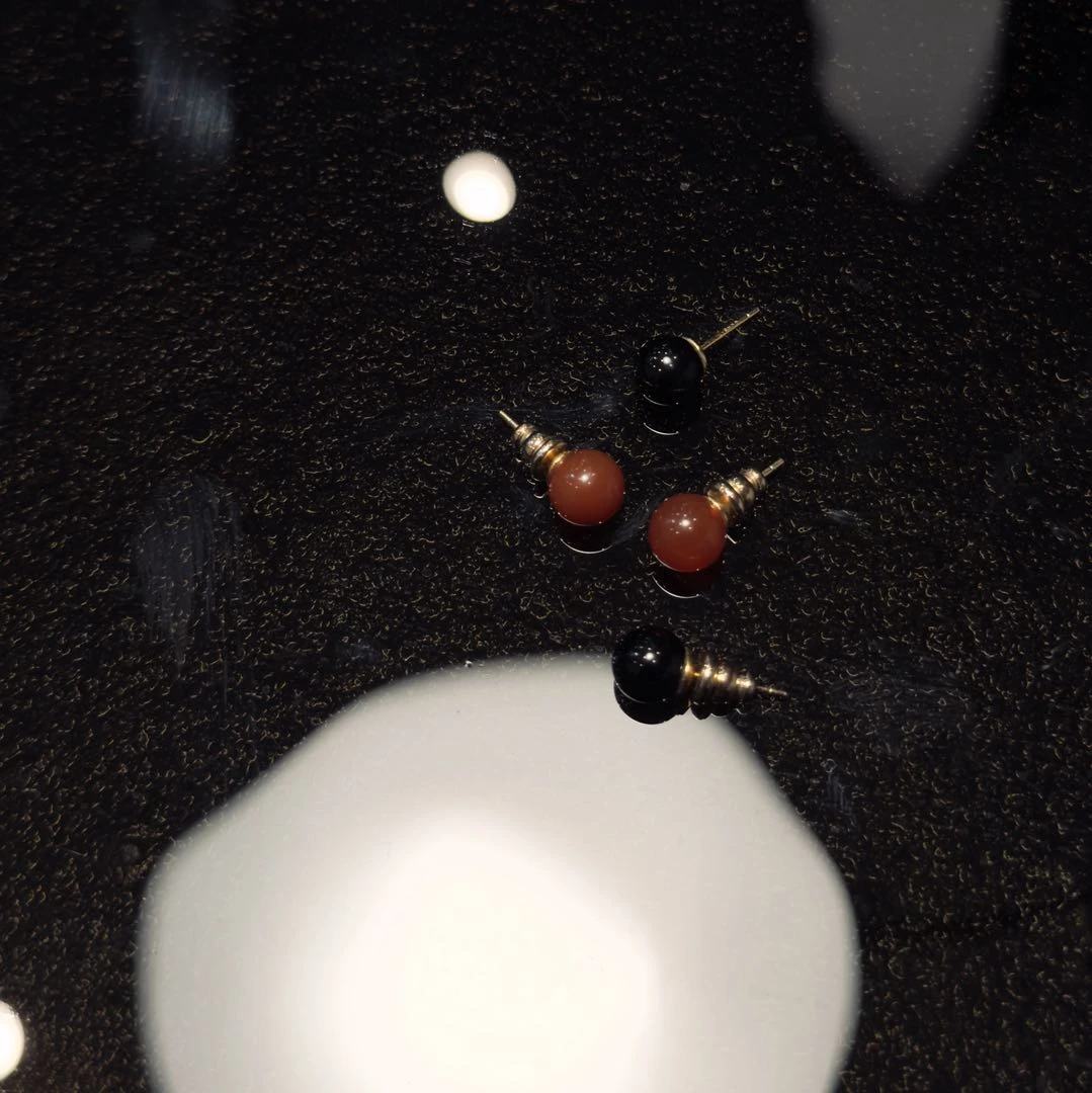 THESOONG |休闲红色耳饰HWZB4439短外套