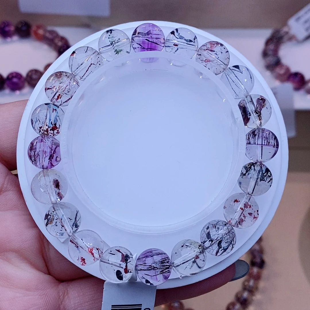 未镶嵌手串水晶毒液超七9+m