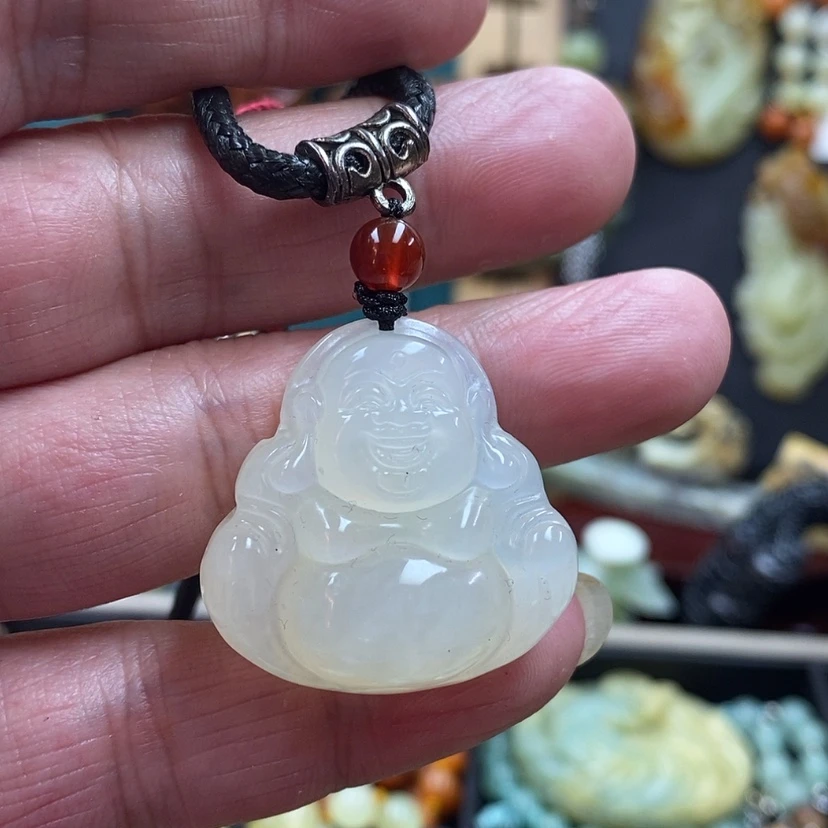 【闪购商品】蛇纹石玉吊坠未镶嵌
