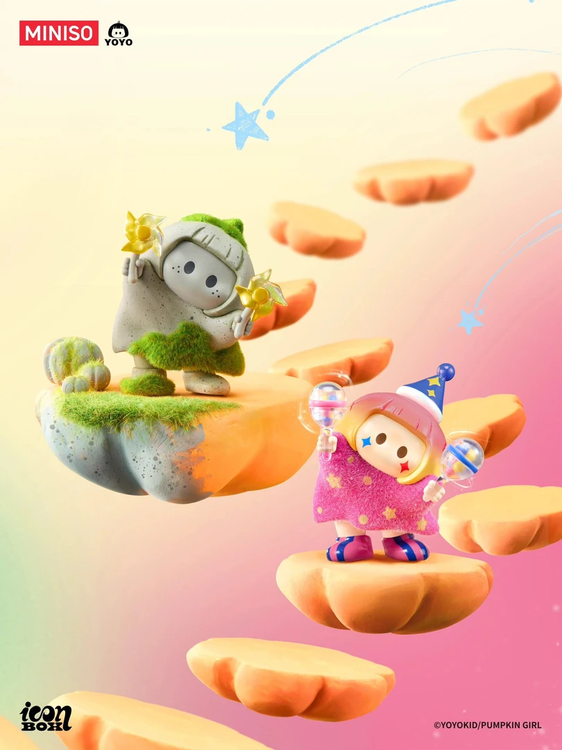 【小橘子】正版右右酱萌趣歪头mini盲盒