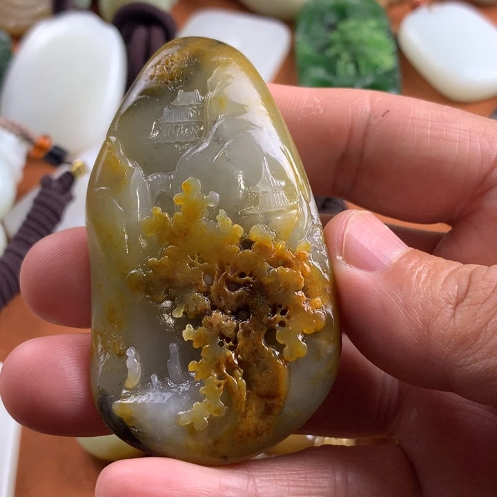 未镶嵌和田玉挂件