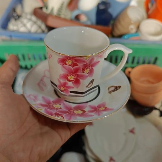 杯子瓷陶瓷餐具杯碗盘微瑕介意慎拍