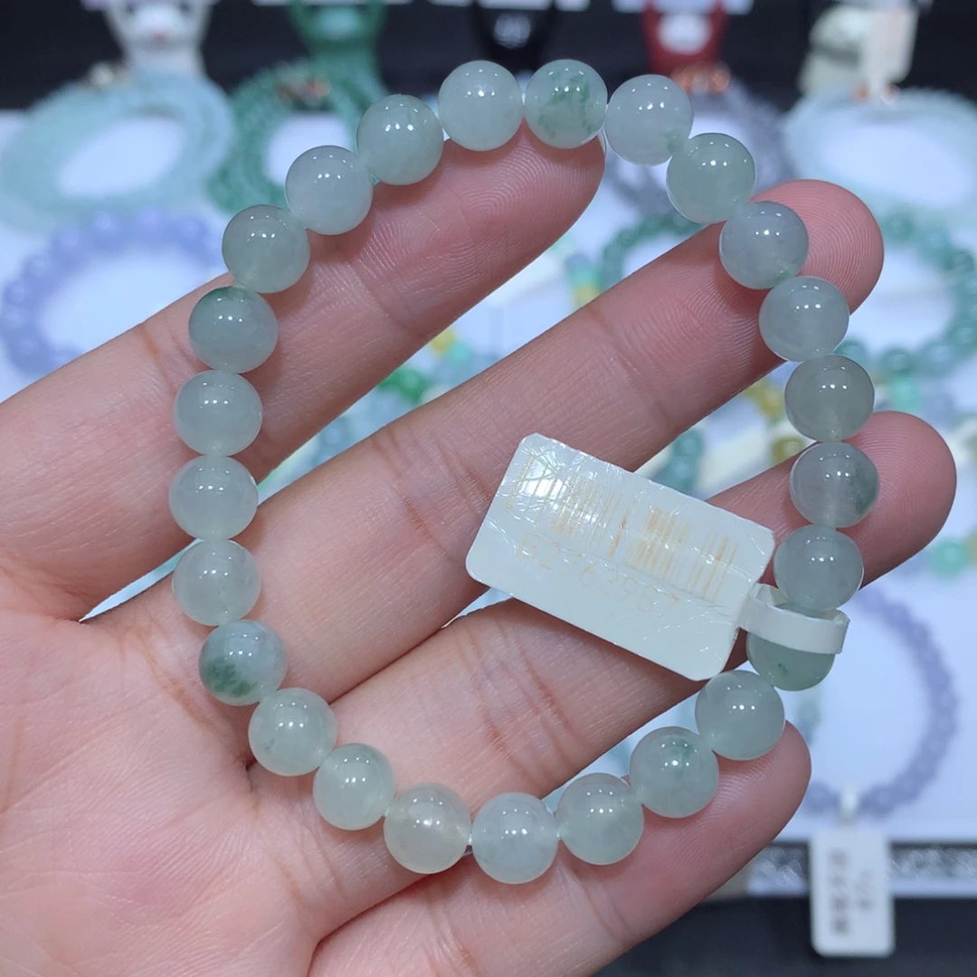 翡翠未镶嵌手串天然