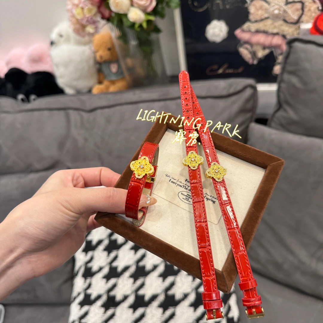 镀K金【霹雳配饰公园】新中式国风表带手链