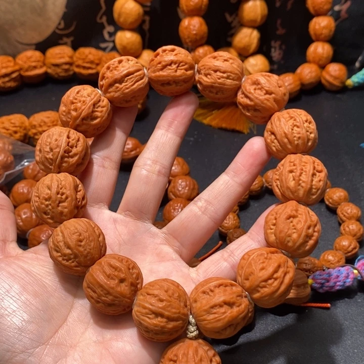 核桃粗筋核桃八棱手持