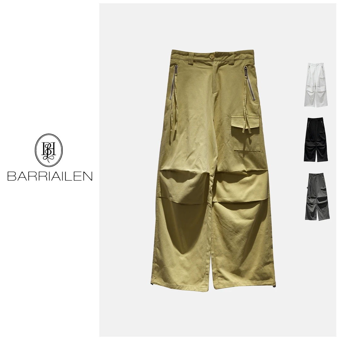 BARRIAILEN | 休闲春夏宽松潮流多口袋休闲裤-24814