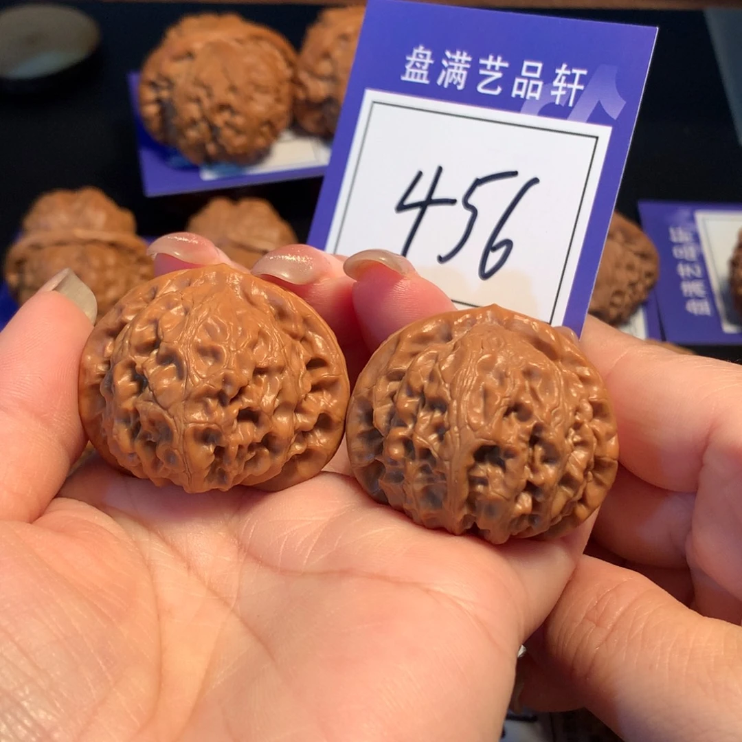 文玩核桃把件456宫灯3.8