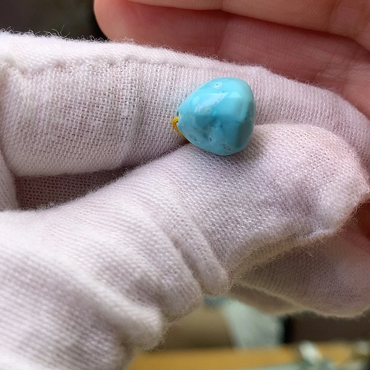 未镶嵌绿松石原矿