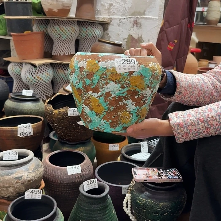 23彩绘高度20口径20