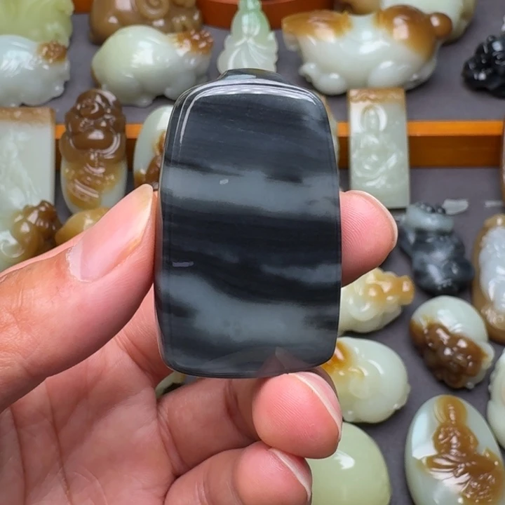 和田玉（糖玉）颈饰未镶嵌S**o