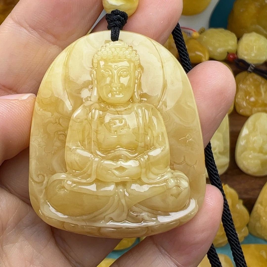 蜜蜡吊坠(赠链)未镶嵌