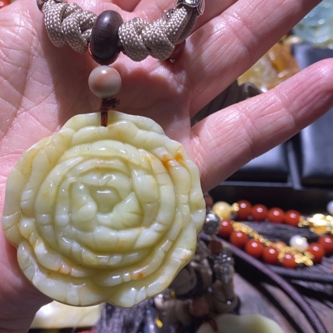 【闪购商品】岫玉毛衣链未镶嵌