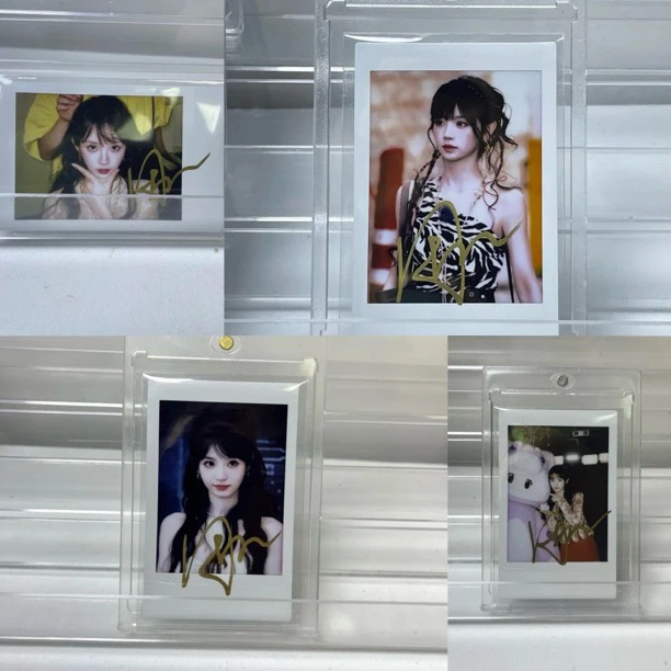 P3001【田曦薇】正品拍立得照片 白边