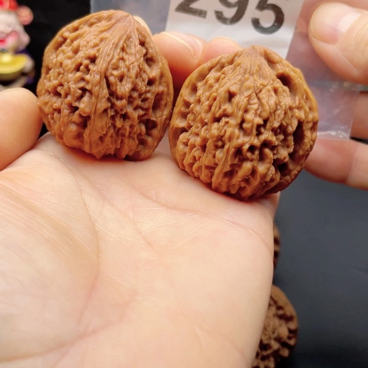 把件文玩核桃南疆凹底38 37 38