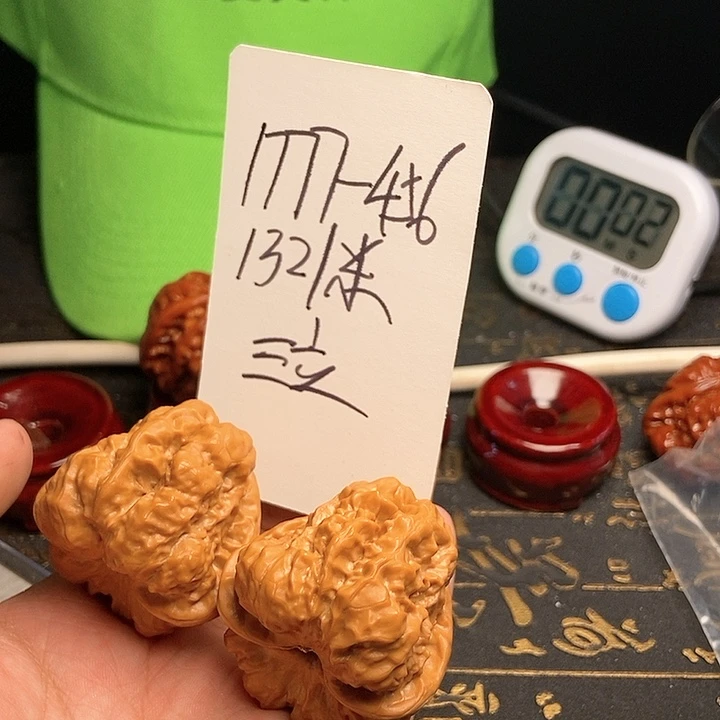 文玩核桃把件三*毕业蛤蟆