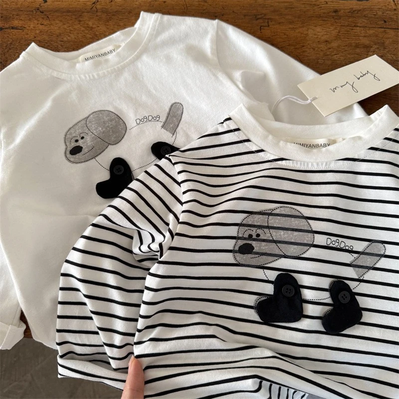 长袖t恤男童秋装春秋款2025新款儿童纯棉上衣打底衫外穿宝宝衣服