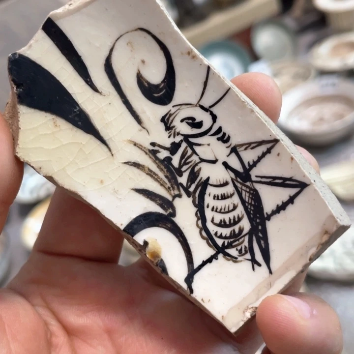 瓷片五大名窑啊瓷器摆件