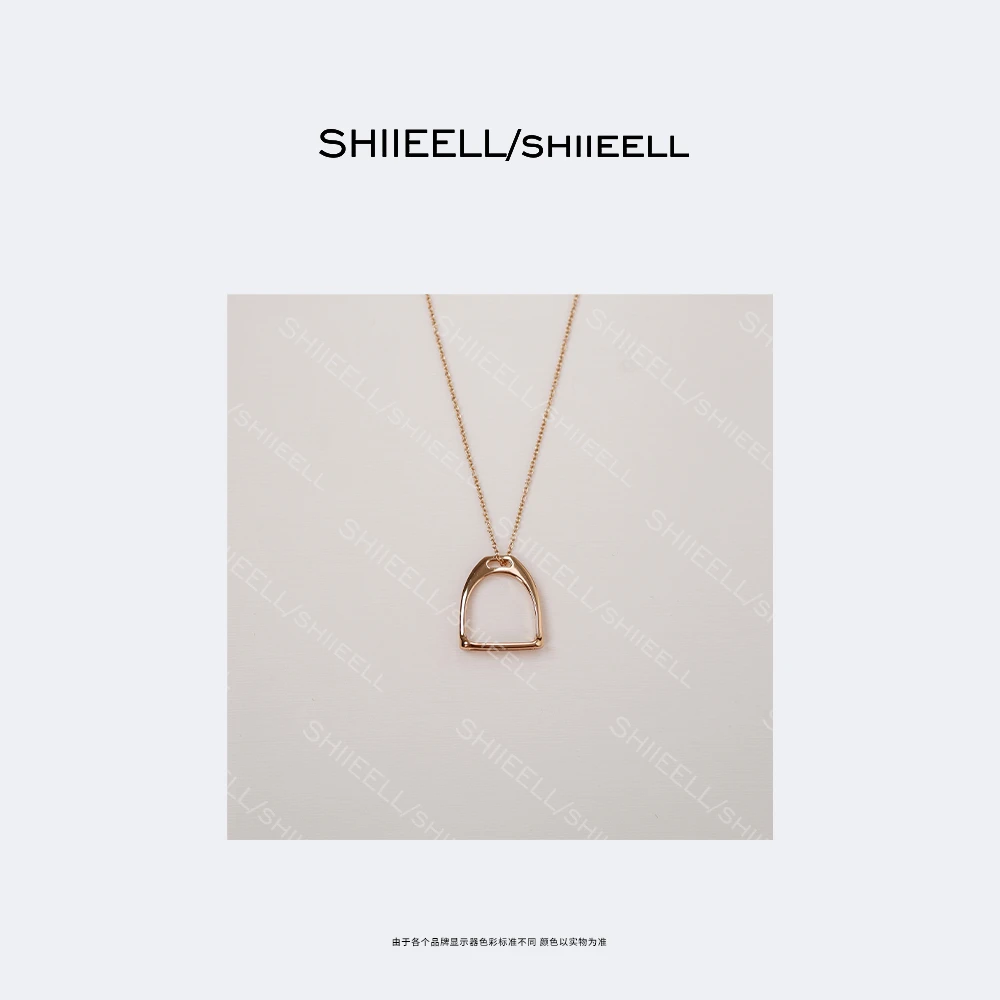 SHIIEELL 合金项链 小众休闲复古简约时尚欧美个性百搭项链W0329