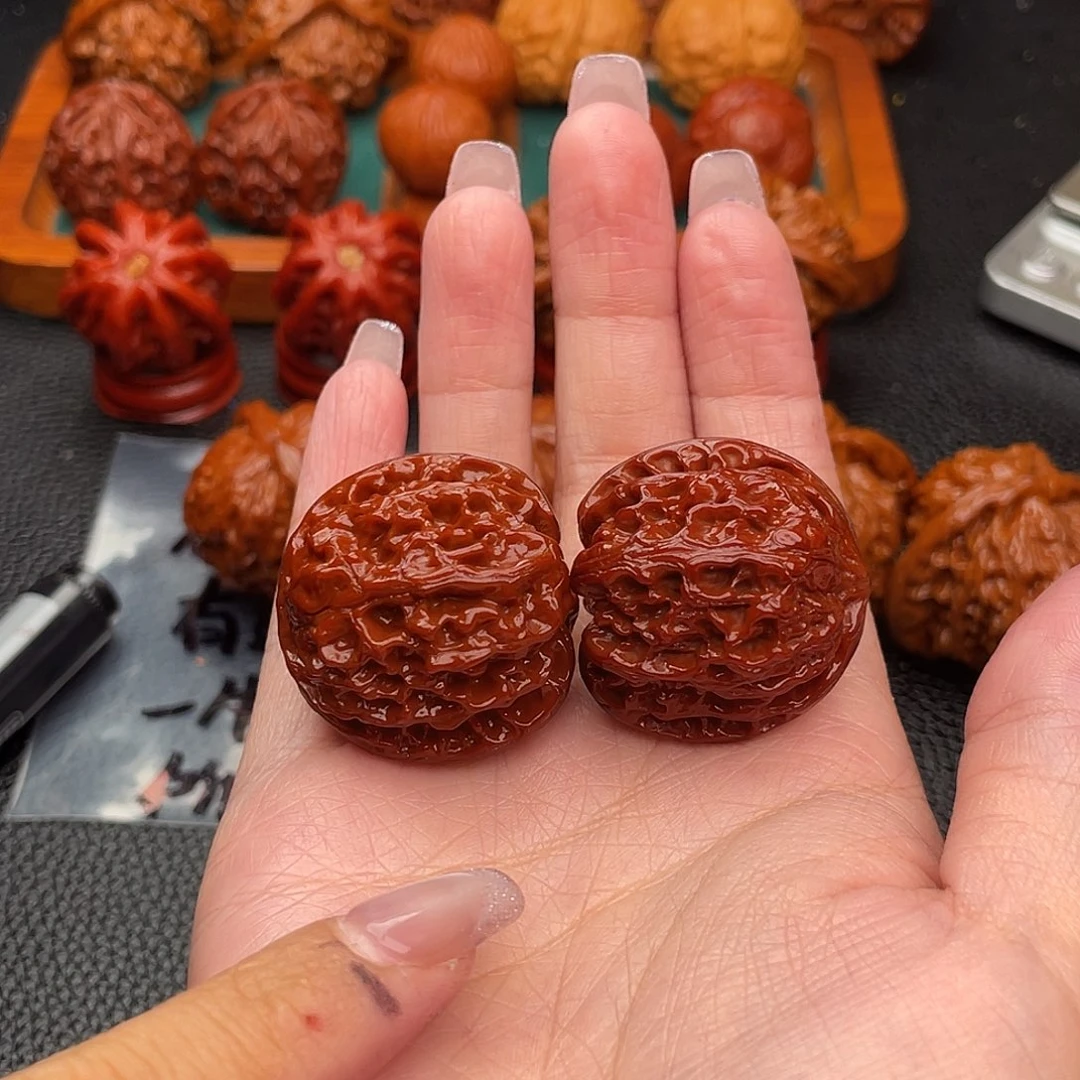 把件文玩核桃苹果园