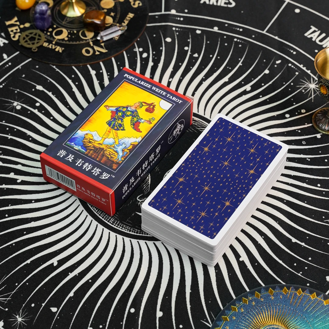 2025年新款韦特taro牌入门正版经典78张搭配指导教程卡片桌游