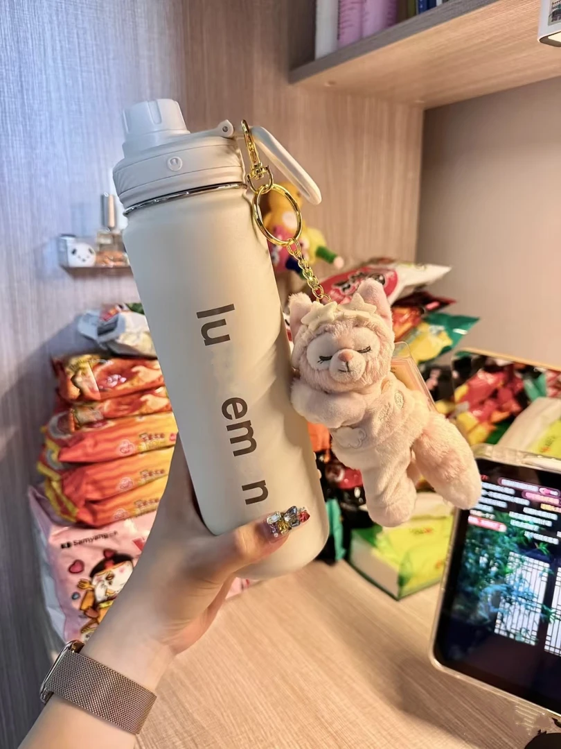 【Lulu FLYING】Bac有灵魂保温杯运动跑步健身水杯瑜伽--FLYING--LU