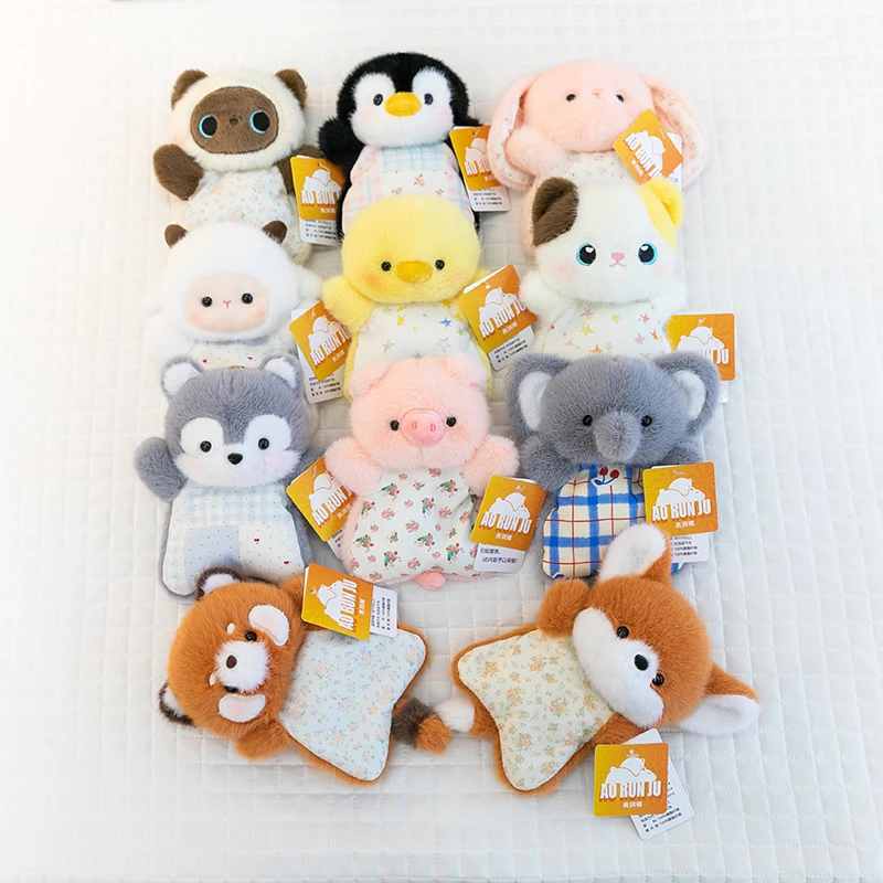 爆款网红豆袋系列喵它姐正版小动物桌伴治愈系陪伴娃娃送女生礼品