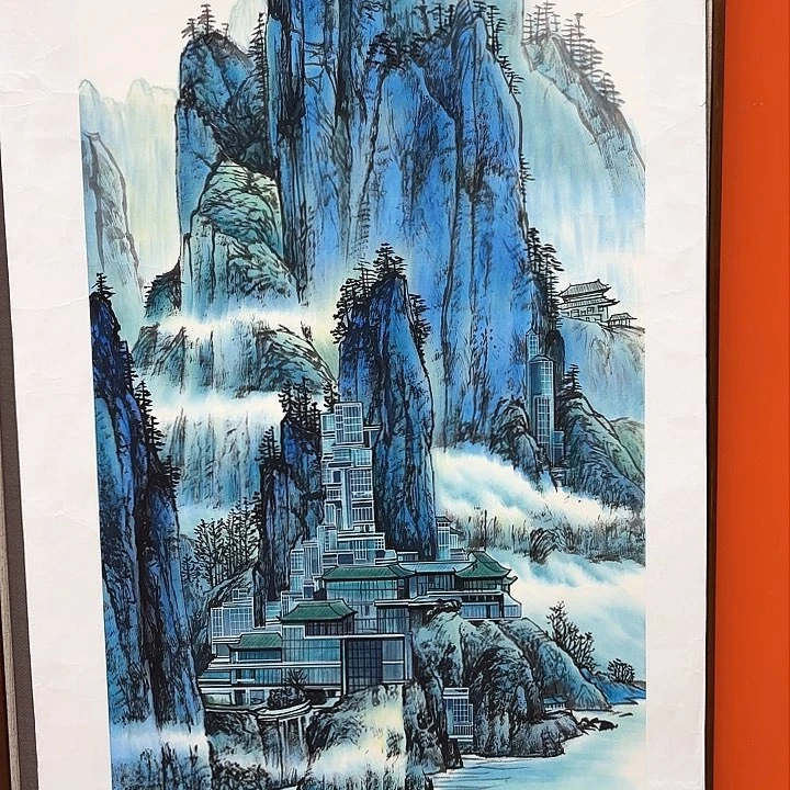国画苏珊老师出书原作
