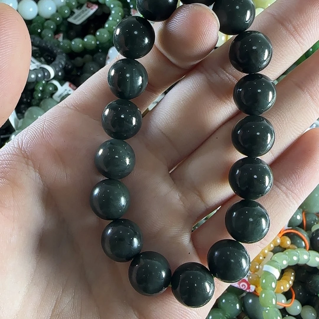 和田玉手链未镶嵌174