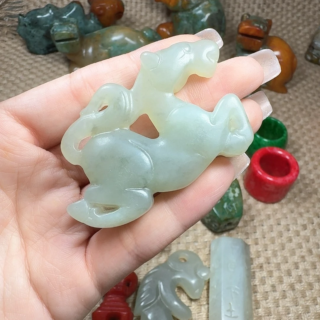 白玉菩提吊坠挂件