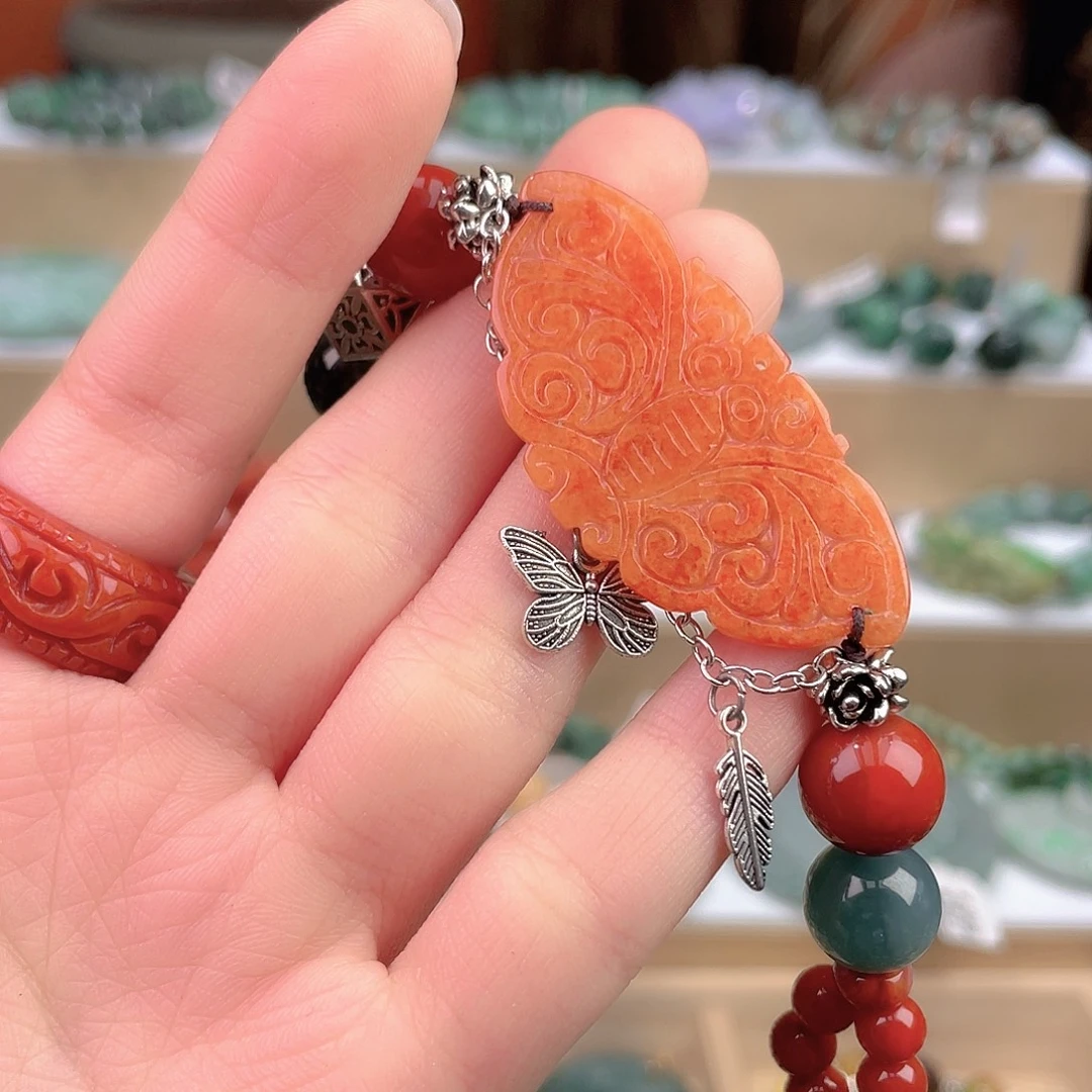 翡翠未镶嵌手链手链